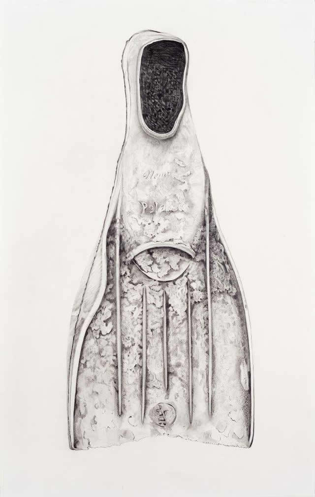 Childhood flipper, used as a doorstop in nursery at home from the 1970s to 2010.