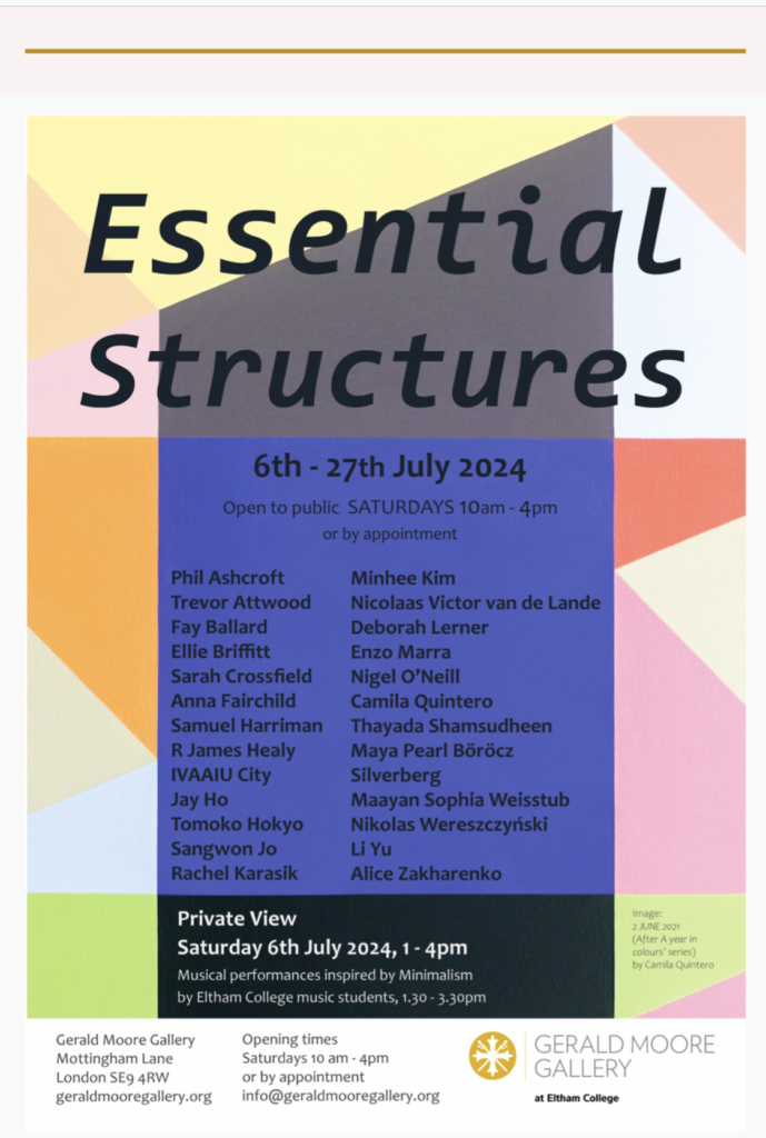 Essential Structures Exhibition, 2024